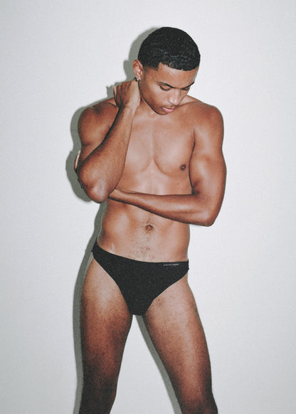 Tencel Bikini Brief - Black
