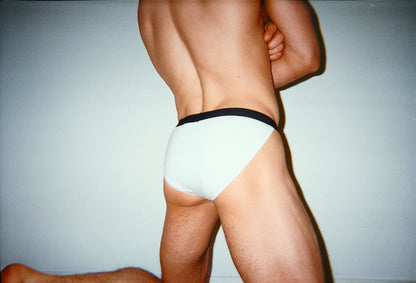 Tencel Sport Brief - White