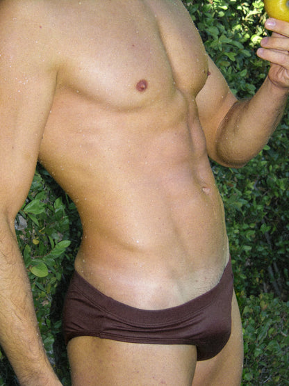 Swim Brief - Rust