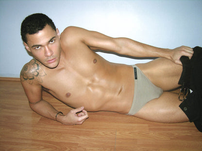 Tencel Bikini Brief - Muted Olive