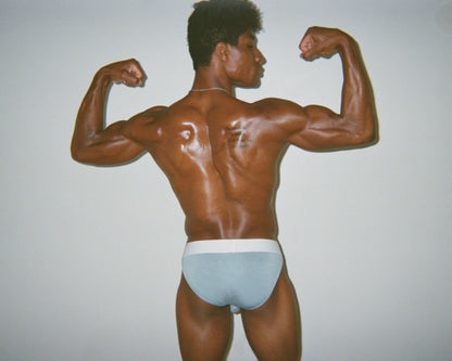 Tencel Sport Brief - Pastel Blue