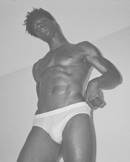 Ribbed Tencel Brief - Butter