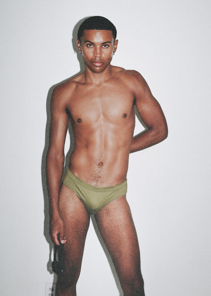 Swim Brief - Moss