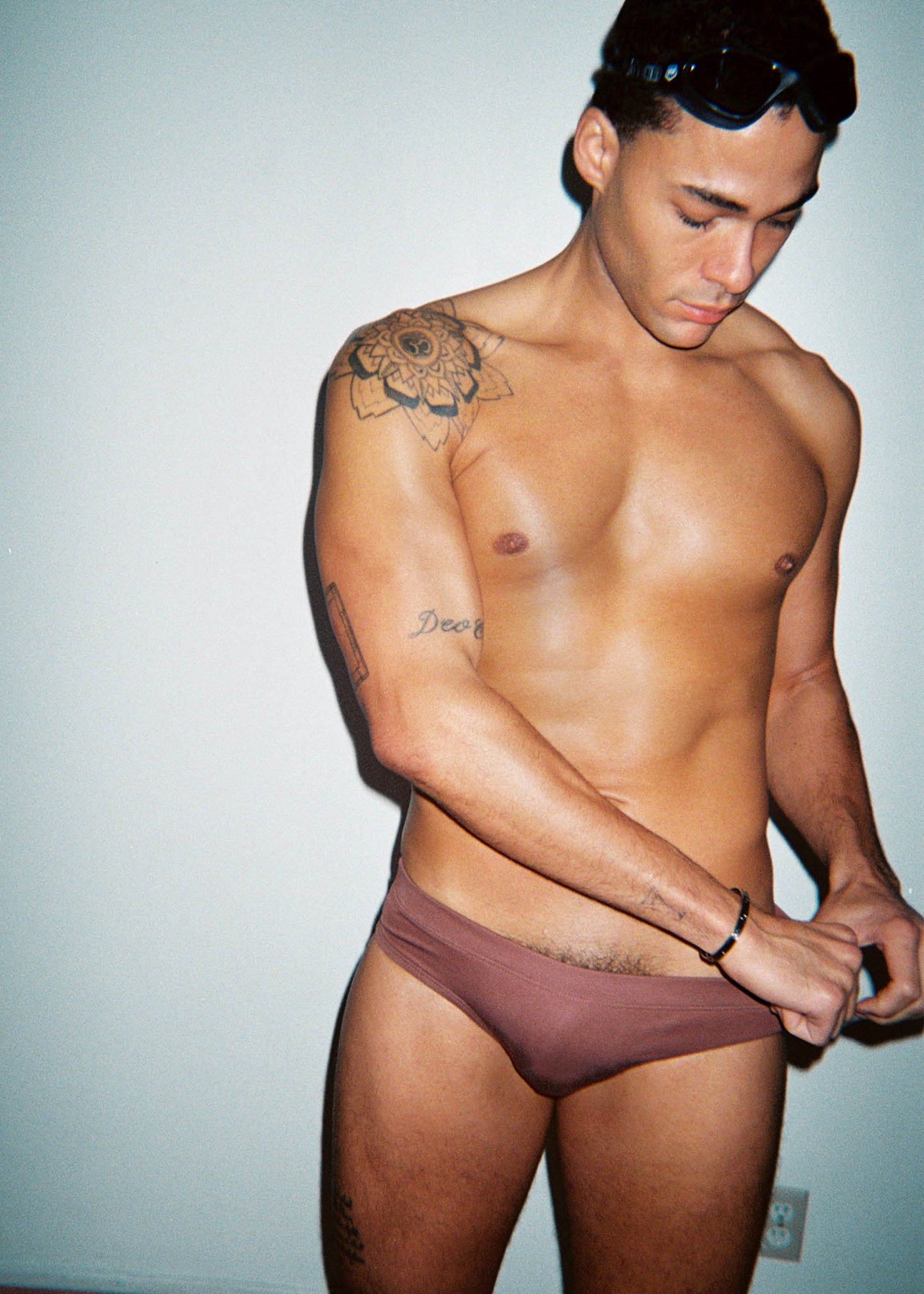 Swim Brief - Rust
