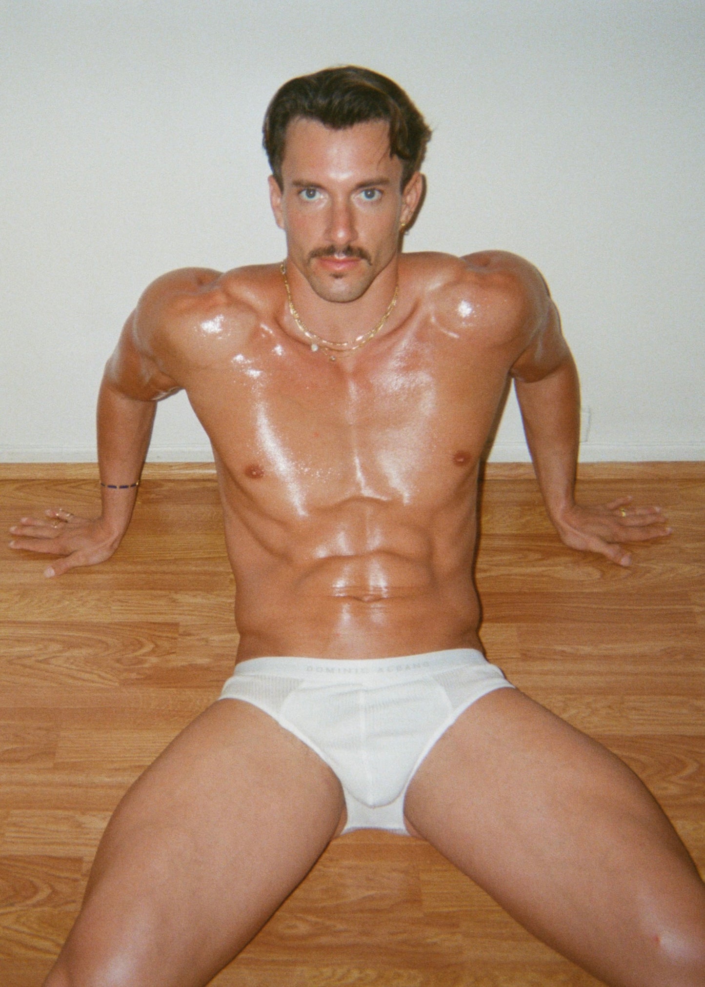 Ribbed Tencel Brief - White