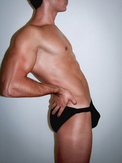 Tencel Sport Brief - Black