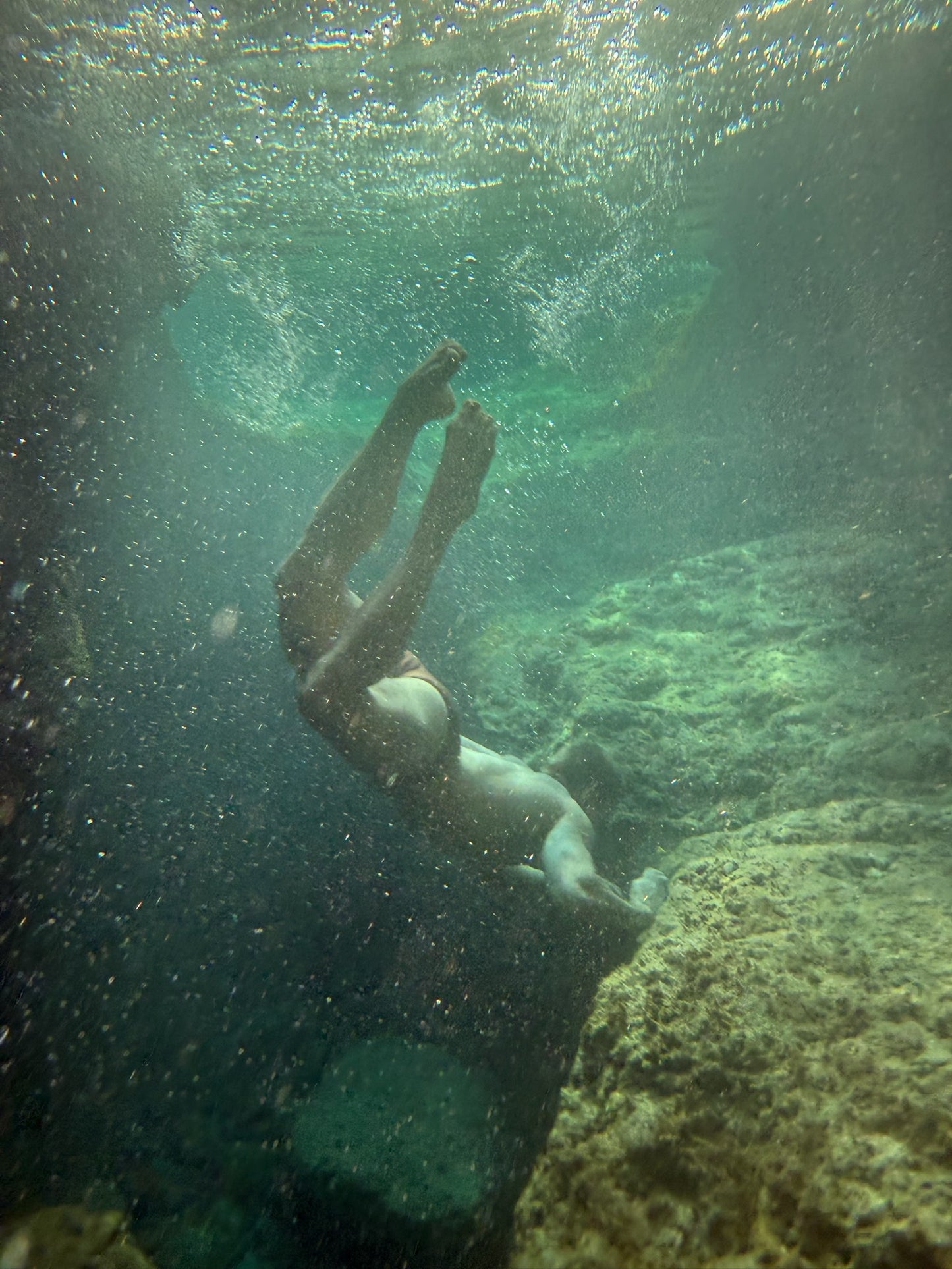 Swim Brief - Rust