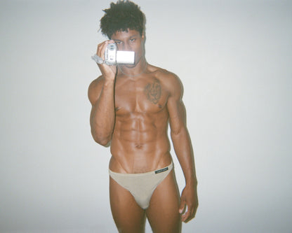 Tencel Bikini Brief - Muted Olive