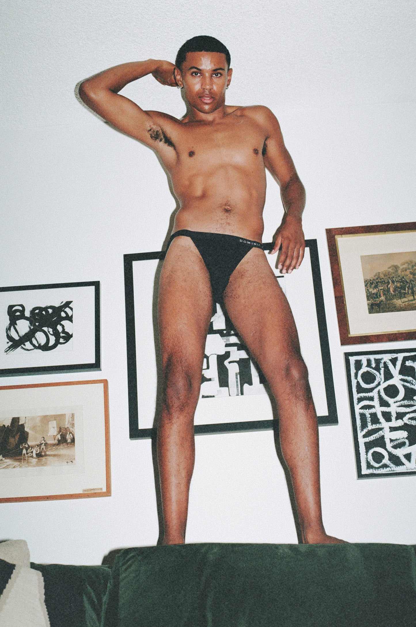 Tencel Sport Brief - Black