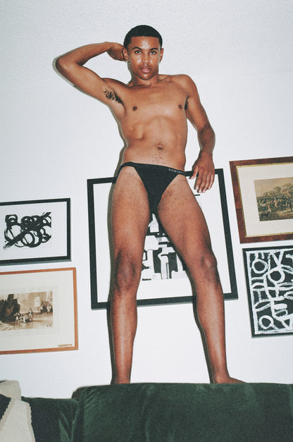 Tencel Sport Brief - Black