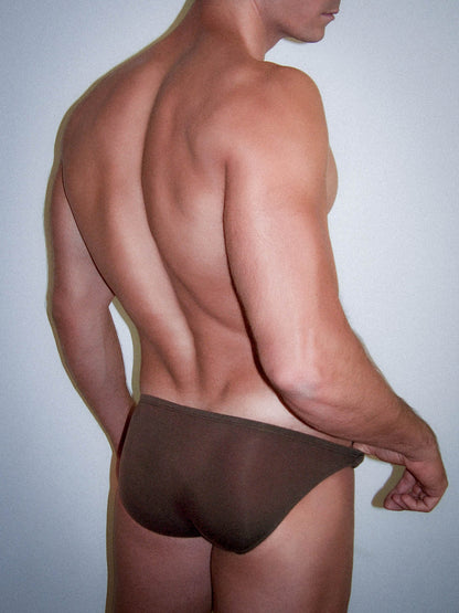 Tencel Bikini Brief - Chocolate