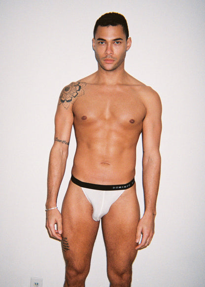 Tencel Sport Brief - White