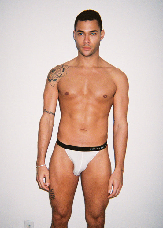 Tencel Sport Brief - White