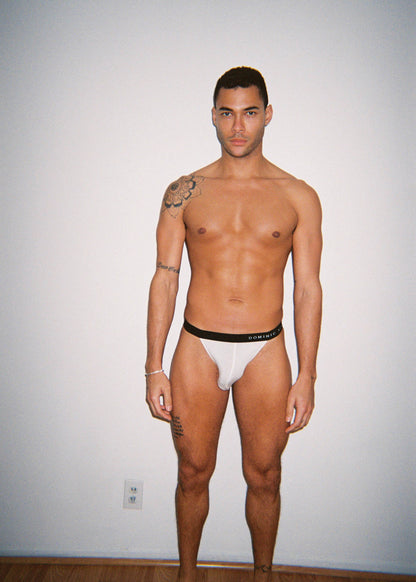Tencel Sport Brief - White
