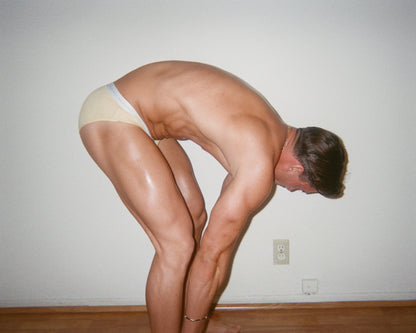 Ribbed Tencel Brief - Butter