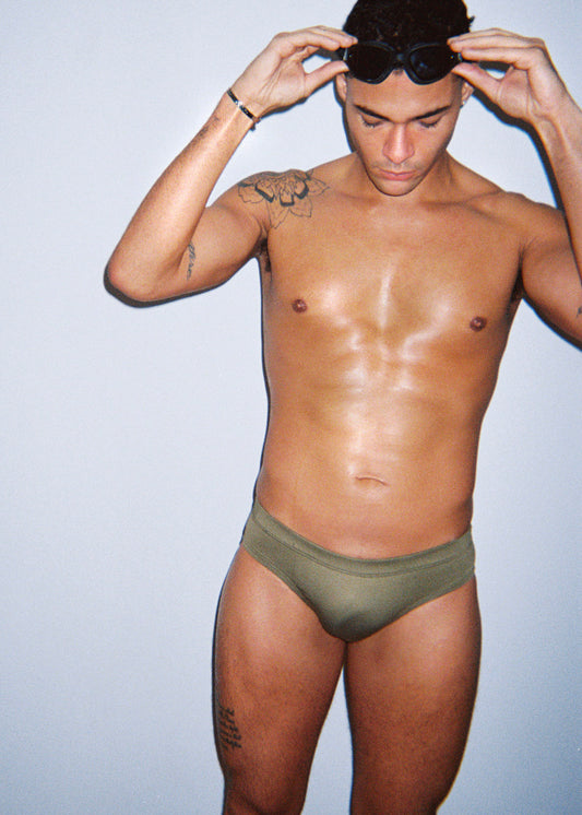 Swim Brief - Moss