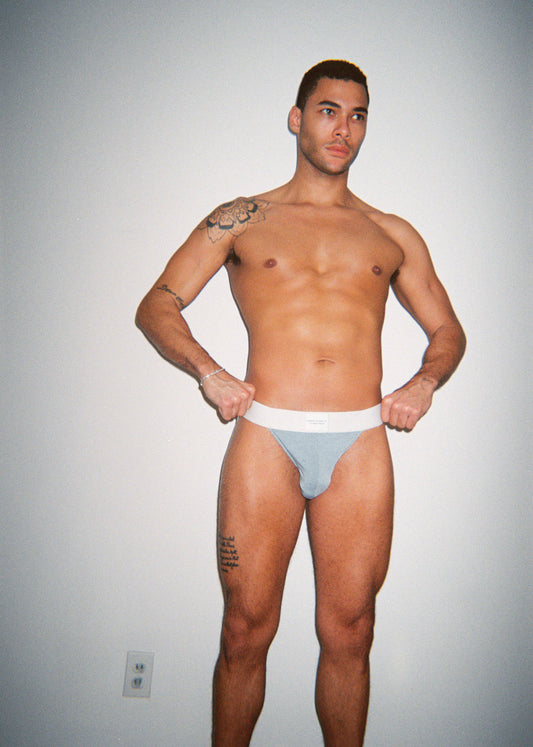 Tencel Sport Brief - Pastel Blue