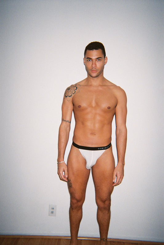 Tencel Sport Brief - White
