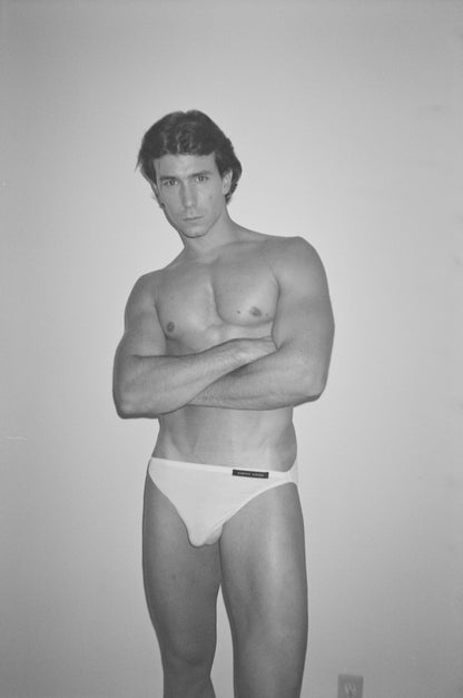 Tencel Bikini Brief - White